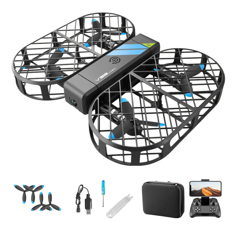 4DRC V38 Grid Folding Drone Portable Aerial Photo RC Aircraft, Single Battery 4DRC V38 Grid Folding Drone Portable Aerial Photo RC Aircraft, Single Battery